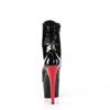 Pleaser - ADORE1020 Platform Boots, Pole dance shoes - Black/Red Product image